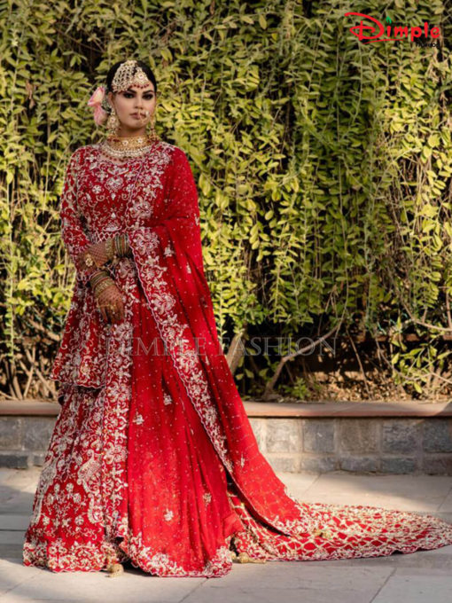 Red Bridal Indian Dress