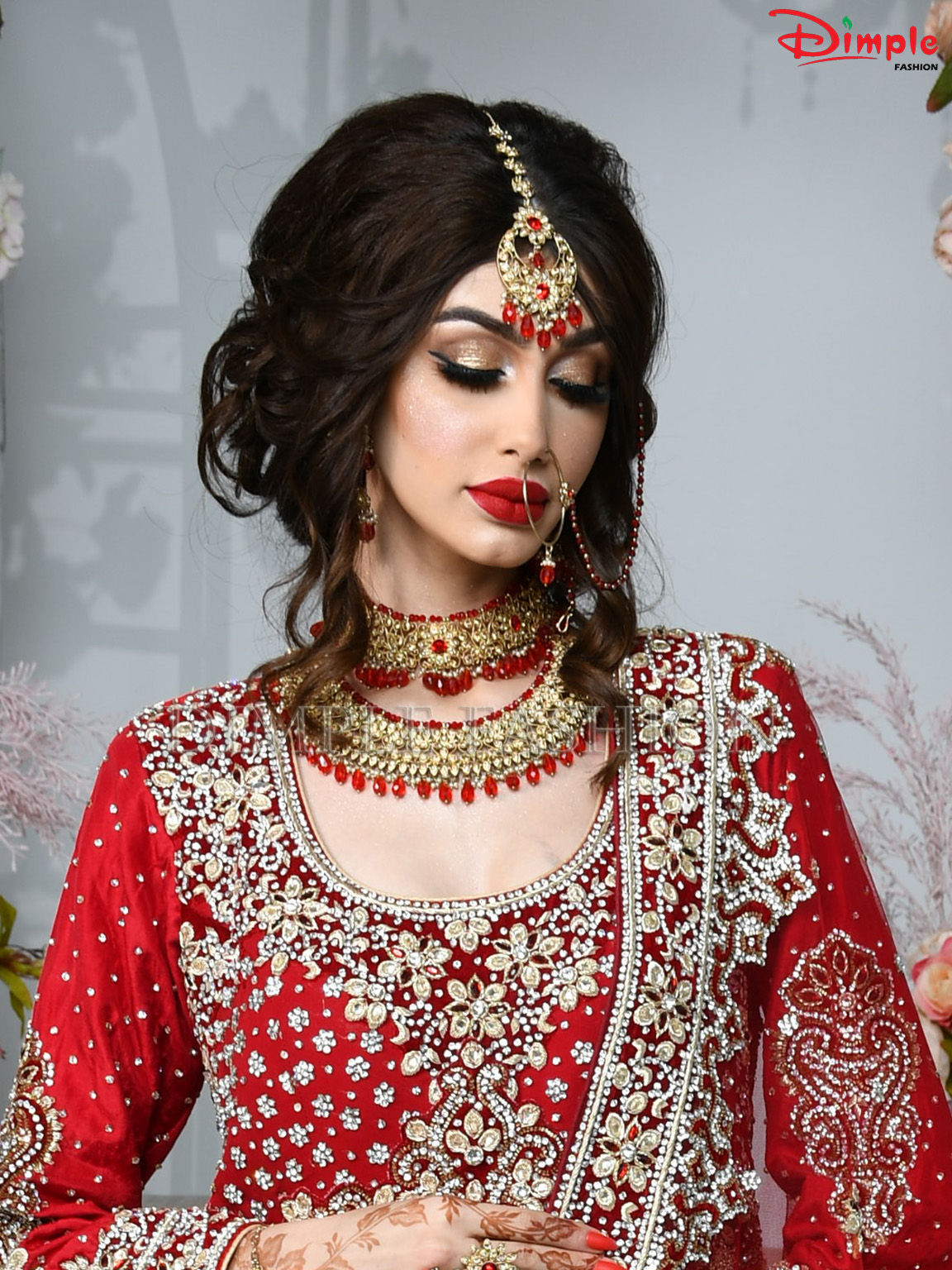 Buy Fancy Red Lehenga Choli At Retail at Rs.4999/Piece in kolhapur offer by  Navrai Creations